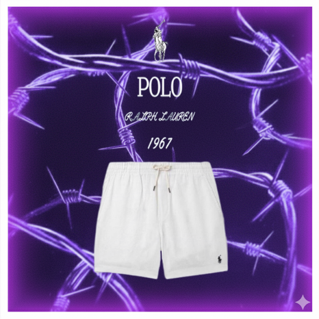 White Polo Short