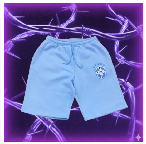 Blue Brazlian Shorts