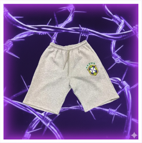 Grey Brazlian Shorts