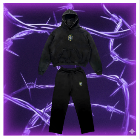 Black Brazil Tracksuit