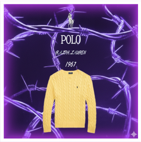Yellow Polo Sweater